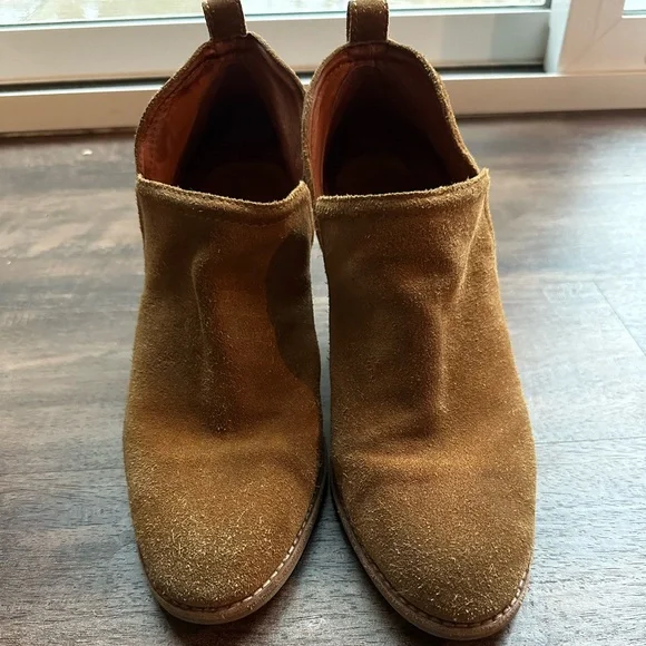 Jeffrey Campbell Brown Rosalee Round Toe Ankle Boot size 9.5 - Picture 4 of 10